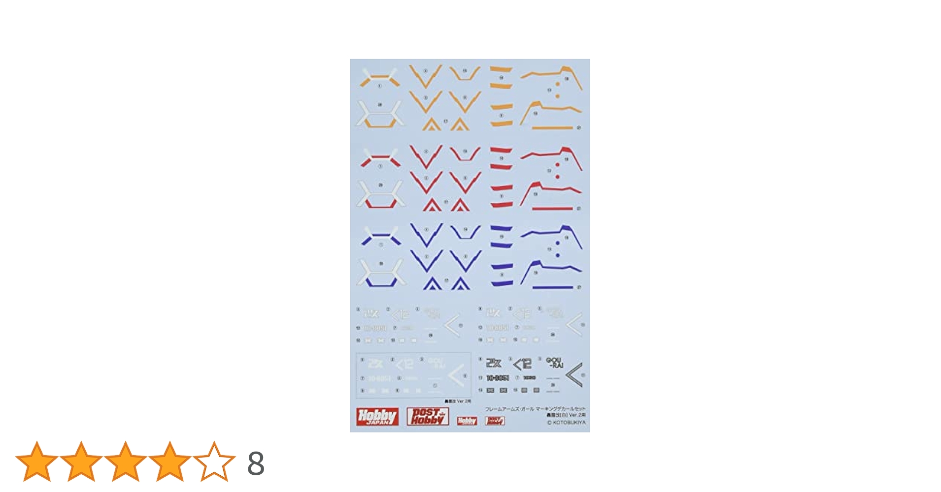 Amazon | ホビージャパン フレームアームズ・ガール マーキング